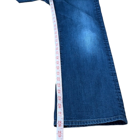 7 FOR ALL MANKIND Standard Straight Leg Medium Wash Jeans MADE IN USA US Sz 32 - Picture 7 of 8